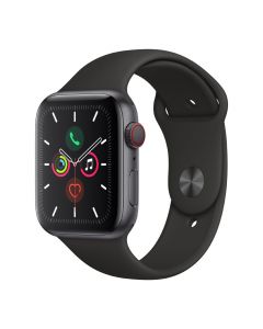 Watch Series 5 (GPS + Cellular) Space Gray Aluminium Case with Black Sport Band