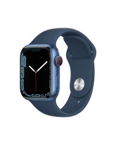 Watch Series 7 Blue Aluminium Case with Abyss Blue Sport Band