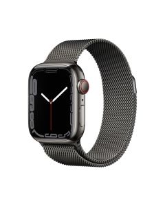 Watch Series 7 Graphite Stainless Steel Case with Graphite Milanese Loop
