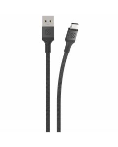 STRKELINE Braided Charge and Sync USB-C to USB-A Cable 1.2M