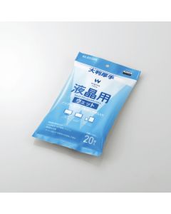 Wet Cleaning Tissue for Monitor/ 20 Tissues
