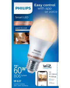 Philips Wiz Smart LED 8W E27 TW