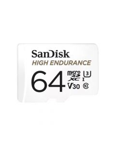 เมมโมรี่การ์ด High Endurance MicroSDHC U3 - 64GB สำหรับกล้องวงจรปิดในบ้าน หรือ กล้องติดรถยนต์