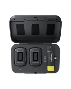 ไมโครโฟนไร้สายแบบคู่ Blink500 Pro B4 สำหรับอุปกรณ์ Lightning iOS - สีดำ