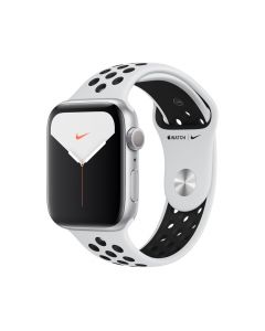 Nike+ Series 5 (GPS) Silver Aluminum Case with Pure Platinum/Black Nike Sport Band
